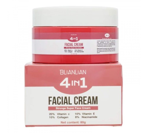 Крем для лица Blianlian Stronge Super Face Cream 4 in 1, 80 g, Крем Для Лица