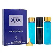 Набор 3в1 Antonio Banderas Blue Seduction, 100ml