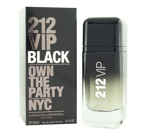 Carolina Herrera 212 Vip Black Own The Party Nyc Men , edt., 100 ml, Парфюмерия 50-125 мл