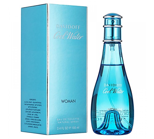 Евро Davidoff Cool Water Women,edt., 100ml, Парфюмерия ЕВРО