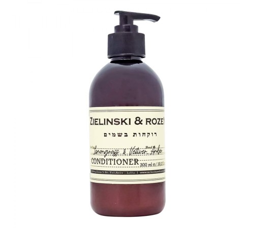 Бальзам-кондиционер Zielinski & Rozen Lemongrass & Vetiver,Amber, 300ml