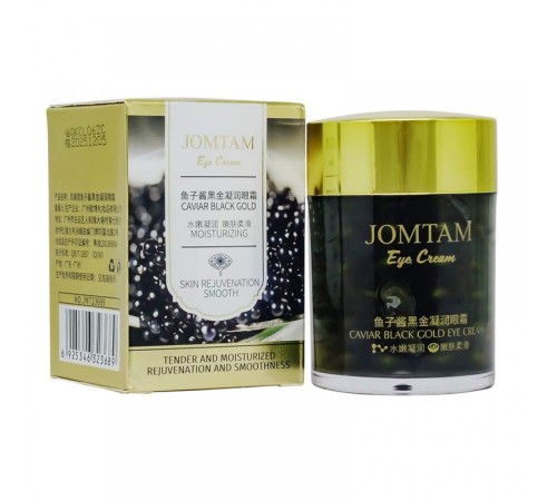 Крем вокруг глаз c экстрактом черной икры Jomtam Caviar Black Gold, 60g, Для Лица