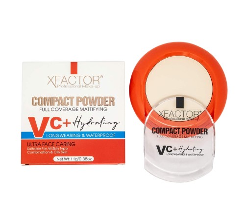 Пудра X Factor Compact Powder тон 01, Пудра