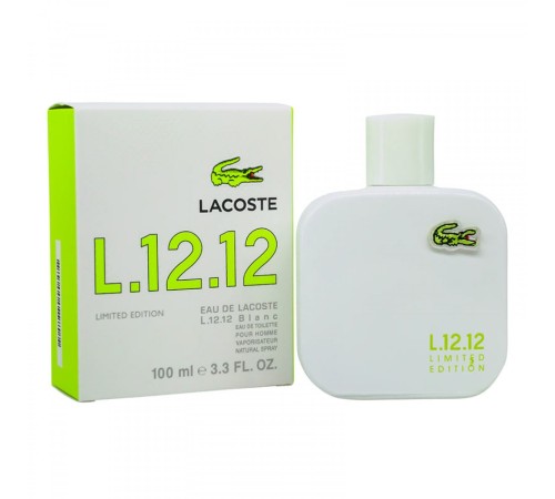 Lacoste Limited Edition L12.12 Blanc, edt., 100 ml, Мужская парфюмерия 50-125 мл