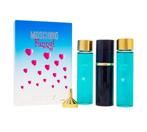 Набор 3в1 Moschino Funny, 100ml, Наборы духов