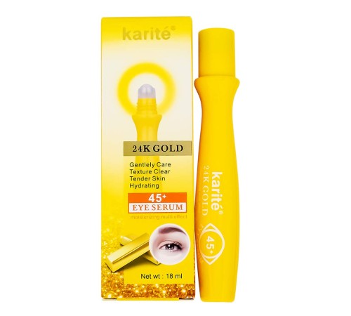 Сыворотка для век Kiss Beauty 24К Gold 45+, Сыворотки