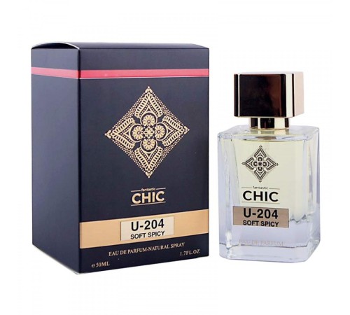 Chic Soft Spicy U-204,edp., 50ml (Wood Sage & Sea Salt), Chic 50 мл