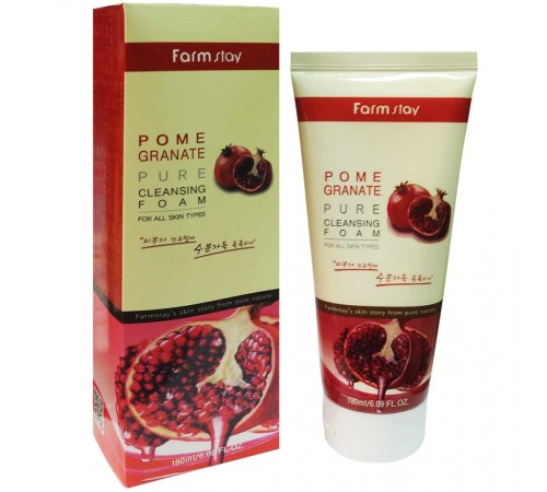 Пенка Farm Stay Pome Granate Pure, 180 ml, Средства для умывания