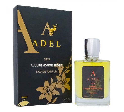 Adel Aluure Homme Sport,edp., 55ml М-0006 (Chanel Allure Homme Sport), Adel 55ml