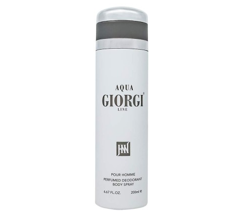 Дезодорант Jackwins Aqua Giorgi Line, 200ml, Парфюмированные Дезодоранты