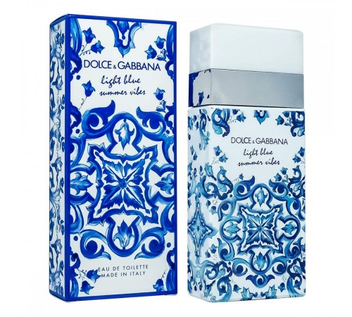 Евро Dolce & Gabbana Light Blue Summer Vibes,edt., 100ml, Парфюмерия ЕВРО