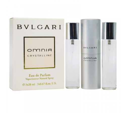 Bvlgari Omnia Crystalline, edp., 3*20 ml, Наборы духов