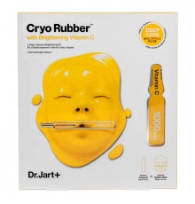 Моделирующая Альгинатная Маска Dr. Jart+ Cryo Rubber With Brightening Vitamin C оказывает быстрый видимый лифтинг-эффект