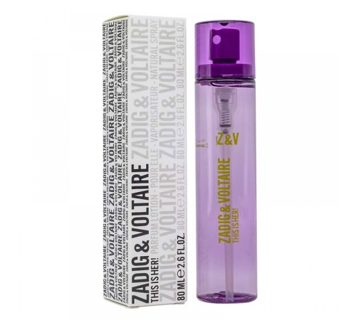 Zadig & Voltaire This Is Her,edp., 80ml, Духи-спрей 80 мл