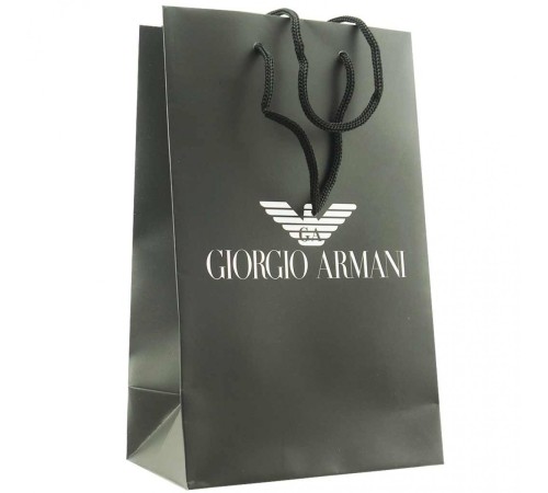 Пакет Картонный Giorgio Armani 15x23x8,5 см, Пакеты и упаковка