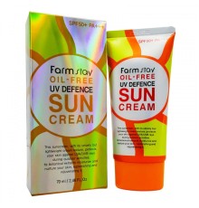 Солнцезащитный крем Farmstay Oil-Free Uv Defence Sun Cream SPF 50+, 70ml