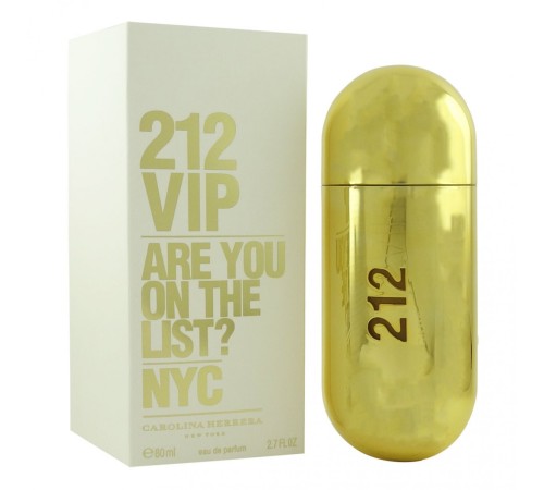 Carolina Herrera 212 VIP классика, 80 ml, Женская парфюмерия 50-125 мл