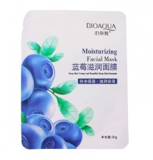 Маска для лица с экстрактом голубики  Bioaqua Moisturizing, 30g