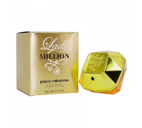 Paco Rabanne Lady Million, 80 ml, Женская парфюмерия 50-125 мл