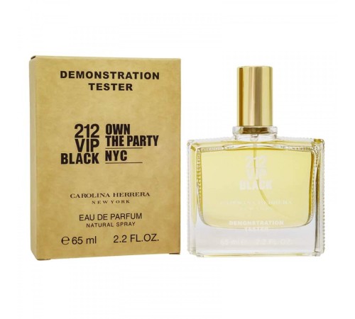 Тестер Carolina Herrera Vip Black For Man,edp., 65ml, Тестеры 65 мл (ОАЭ)