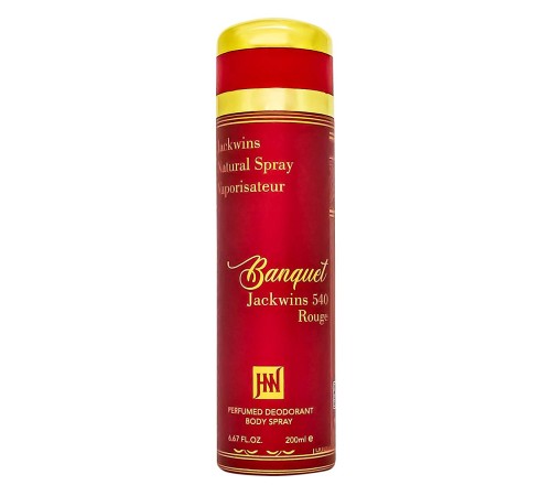 Дезодорант Jackwins Banduet Rouge, 200ml, Арабские дезодоранты