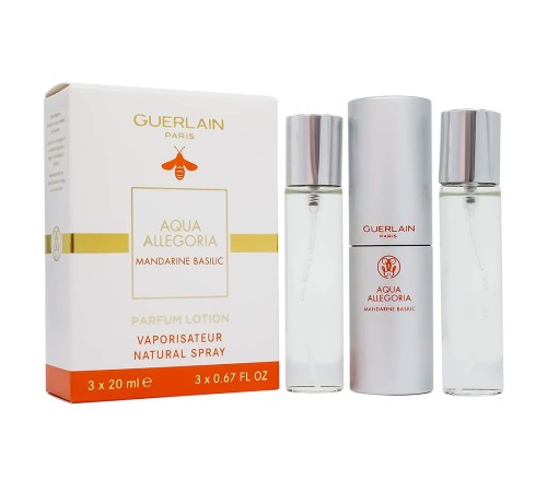 Guerlain Aqua Allegoria Mandarine Basilic,edp., 3x20ml, Наборы духов