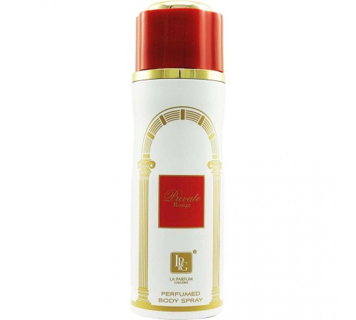 La Parfum Galleria Private Rouge Perfumed Body Spray, edp.,, Арабские дезодоранты