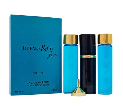 Набор 3в1 Tiffany & ̶C̶o̶ Love For Her, 100ml, Набор 3в1