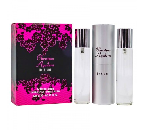 Christina Aguilera By Night, 3*20 ml, Набор духов 3 по 20 мл