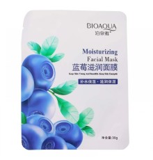 Маска для лица с экстрактом голубики  Bioaqua Moisturizing, 30g