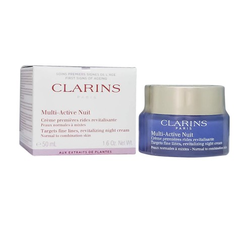 Ночной крем для лица Clarins Multi-Active Nuit, 50g, Крем Для Лица