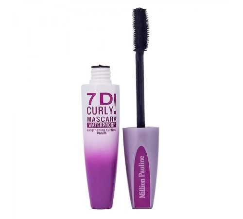 Тушь для ресниц Million Pauline 7D Curly! Mascara Waterproof (сиреневый футляр)