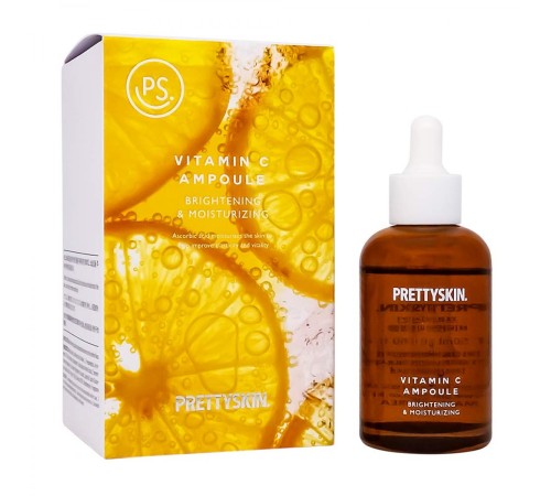 Сыворотка для лица Prettyskin Vitamin C Ampoule, 40ml