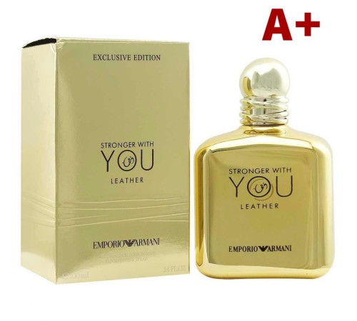 А+ Emporio Armani Exclusive Edition Stronger With YOU Leather, edp., 100 ml, Парфюмерия А +