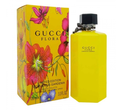 Gucci Flora Limited Edition Gorgeous Gardenia, edt., 100 ml (Желтый), Женская парфюмерия 50-125 мл