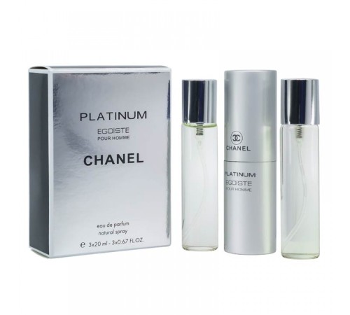 Chanel Platinum Egoiste. 3*20 ml, Наборы духов