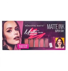 Набор блесков для губ Romantic Matte 12шт