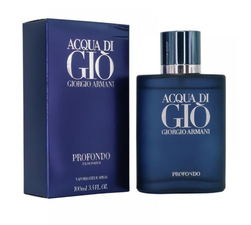 Giorgio Armani Acqua Di Gio Profondo,edp., 100ml, Парфюмерия 50-125 мл