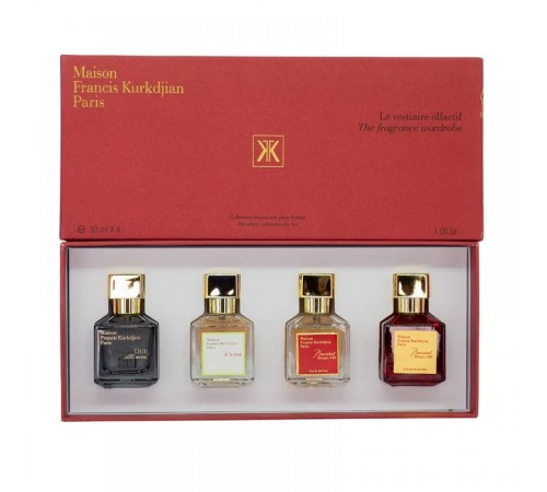 Подарочный набор Maison Francis Kurkdjian Baccarat Rouge 540,  4x25ml, Наборы духов