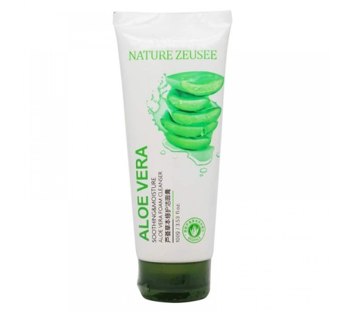 Пенка для умывания Nature Zeusee Aloe Vera, 100g, Средства для умывания