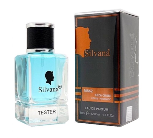 Silvana 862 (Azzaro Chrome Chromatic Men) 50 ml, Номерная парфюмерия