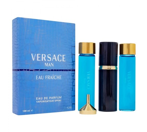 Набор 3в1 Versace Men Eau Fraiche, 100ml, Набор 3в1