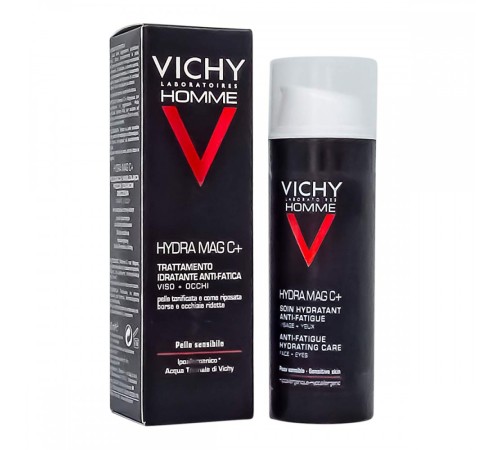 Уход за кожей для мужчин Vichy Homme Hydra Mag C+ Anti-Fatigue Hydrating Care, 50ml, Сыворотки