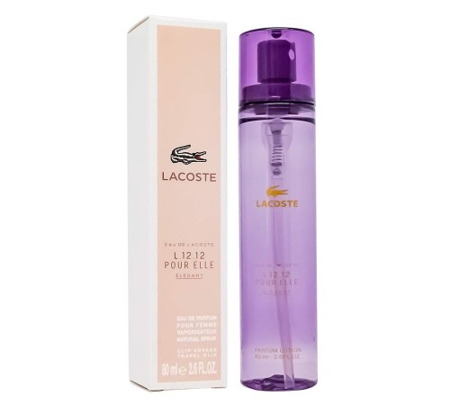 Lacoste L.12.12. Pour Elle Elegant, edp.,80ml, Духи-спрей 80 мл