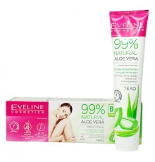 Депилятор для тела Evelin 99% Natural Aloe Vera 125 ml