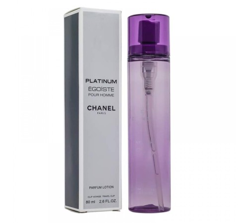 Chanel Egoiste Platinum, 80 ml, Духи-спрей 80 мл