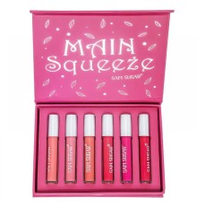 Набор мини помад Man Squeeze Sam Sugar, 6x2ml