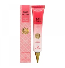 Осветляющий крем для век с экстрактом розы Rose Eye Cream 3W CLINIC 40ml