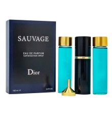 Набор 3в1 Christian Dior Sauvage, 100ml