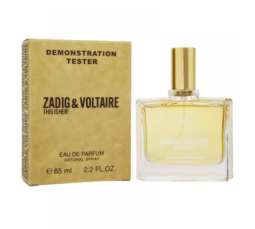 Тестер Zadig & Voltaire This IS Her, edp., 65 ml, Тестеры духов